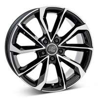 MSW 42 Gloss Black Polished 8x18 5/108 ET42 N63.4