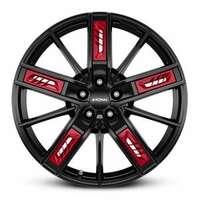Ronal R67 Red Right Jet Black 8.5x20 5/114.3 ET40 N82